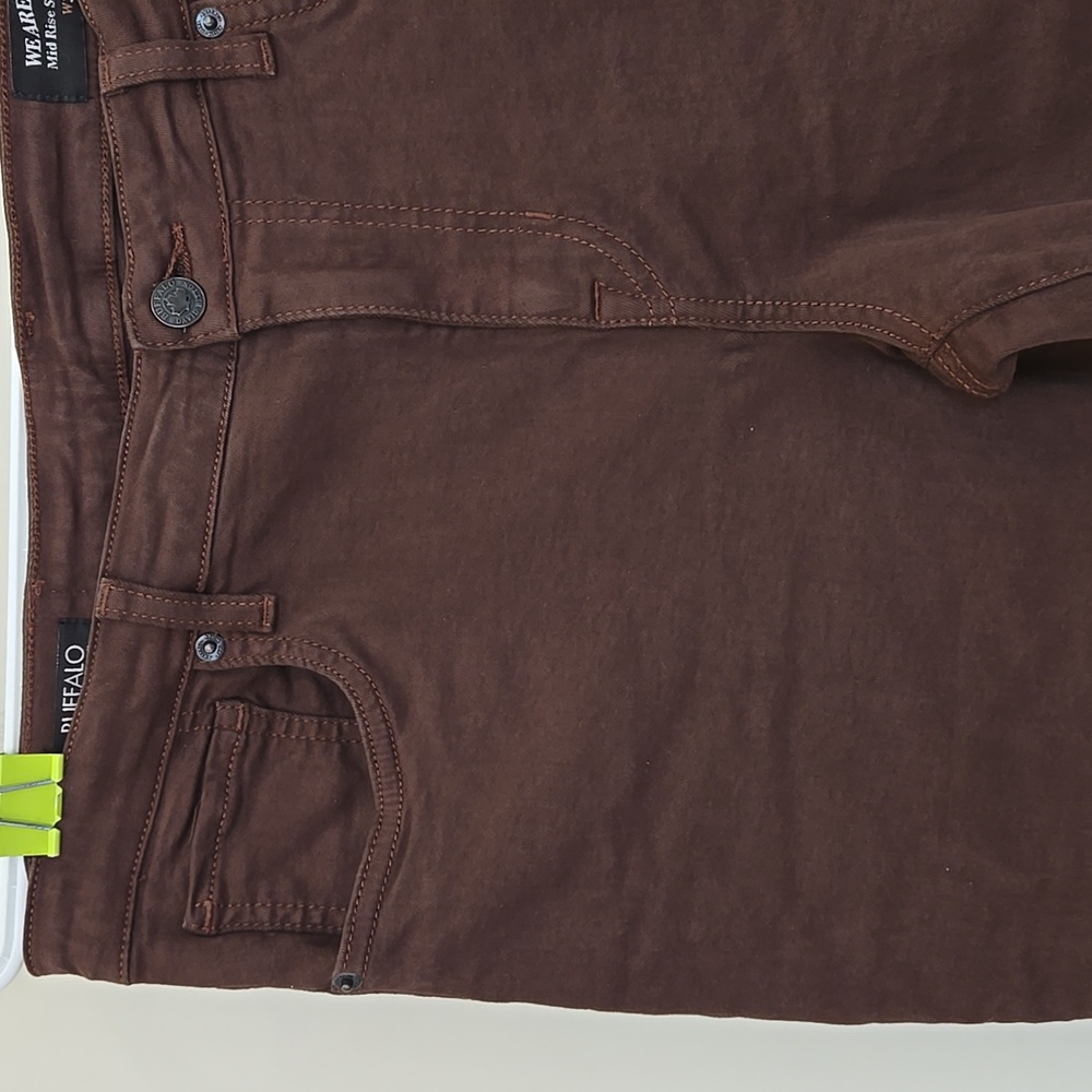 Mid Rise Slim Buffalo Jeans - Picture 3 of 5